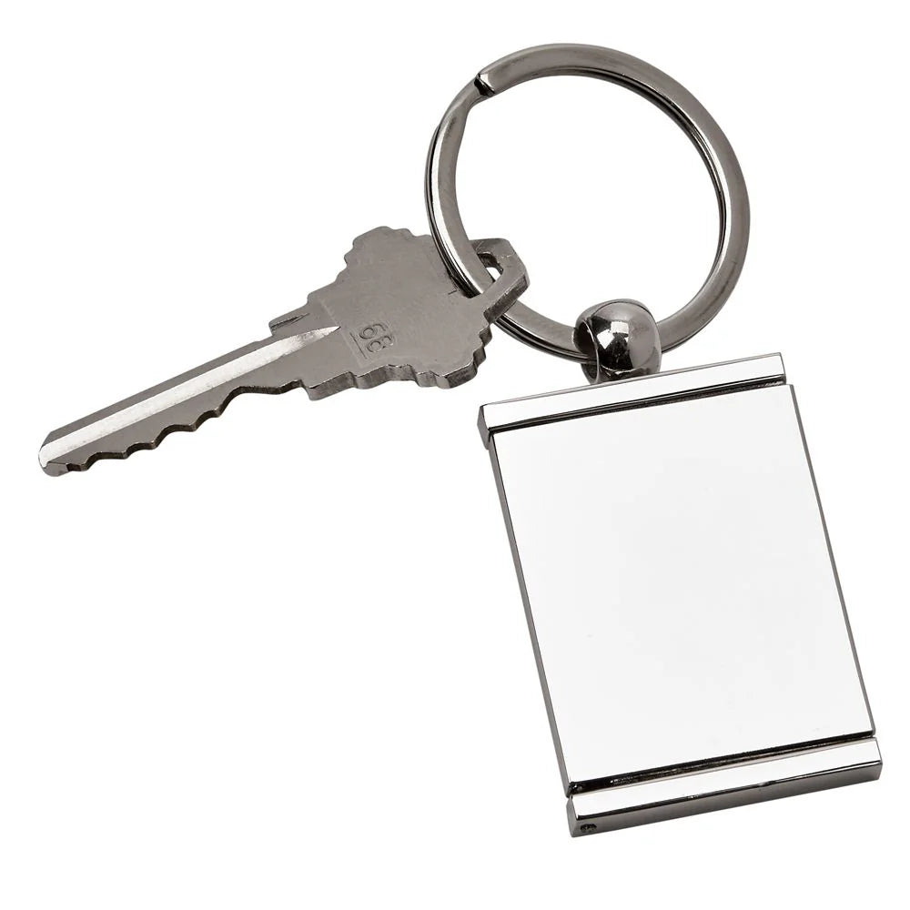 Rectangular Locket Keychain