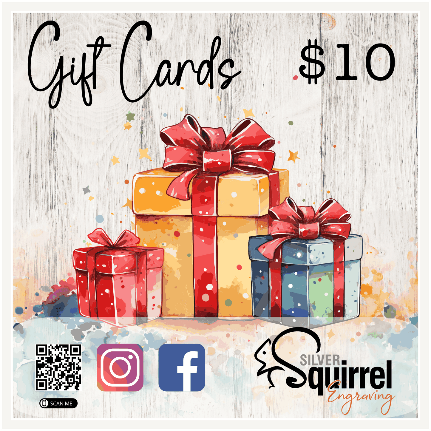 Silver Squirrel Engraving & Gifts Gift Card