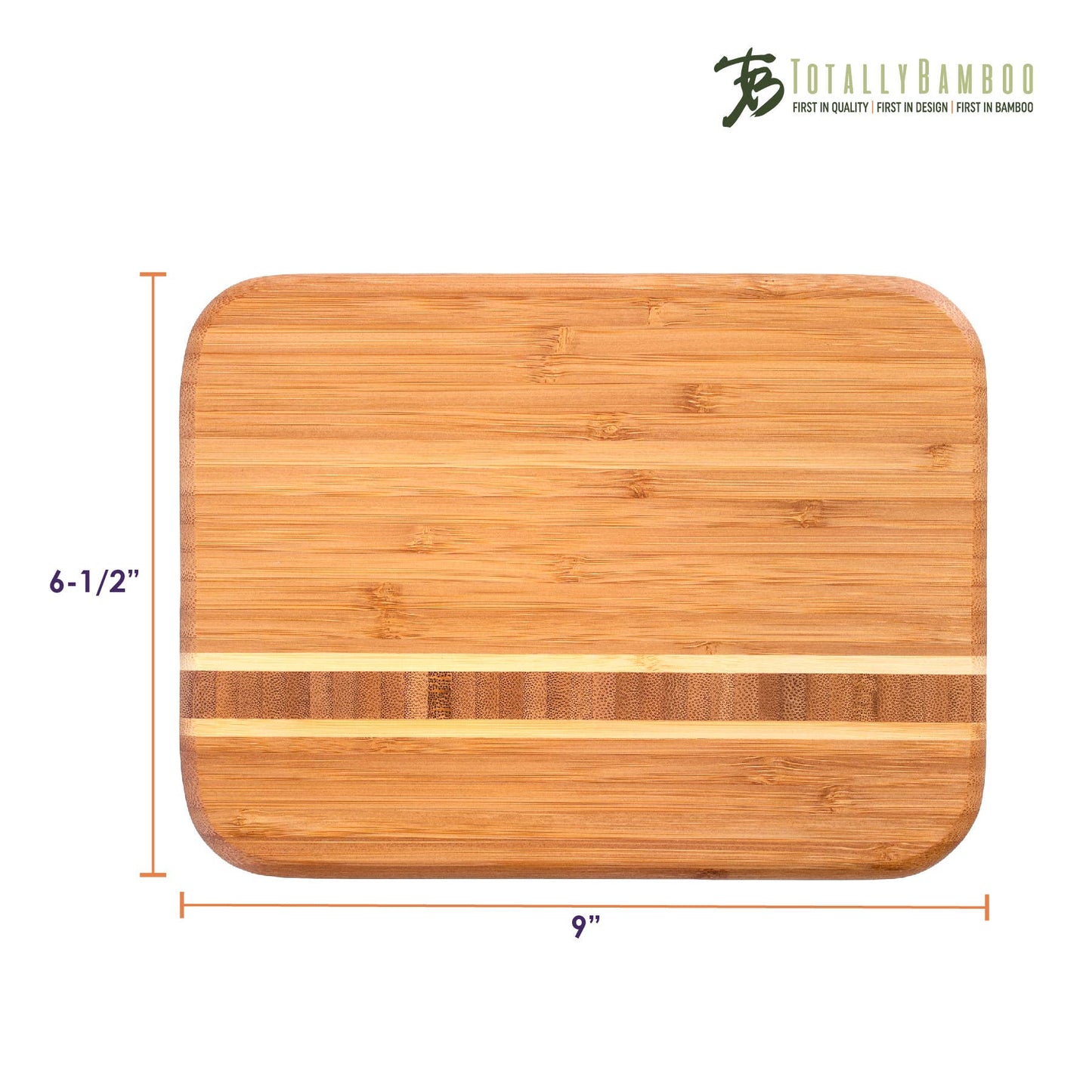 Barbados Bar Board, 9" Bamboo Cutting Board