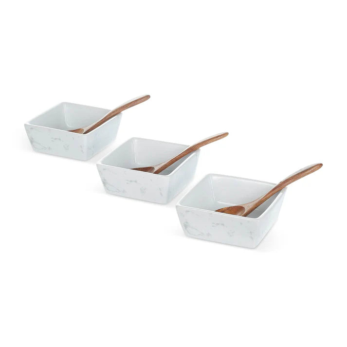 Marble Charcuterie Board Set - 11 Pieces