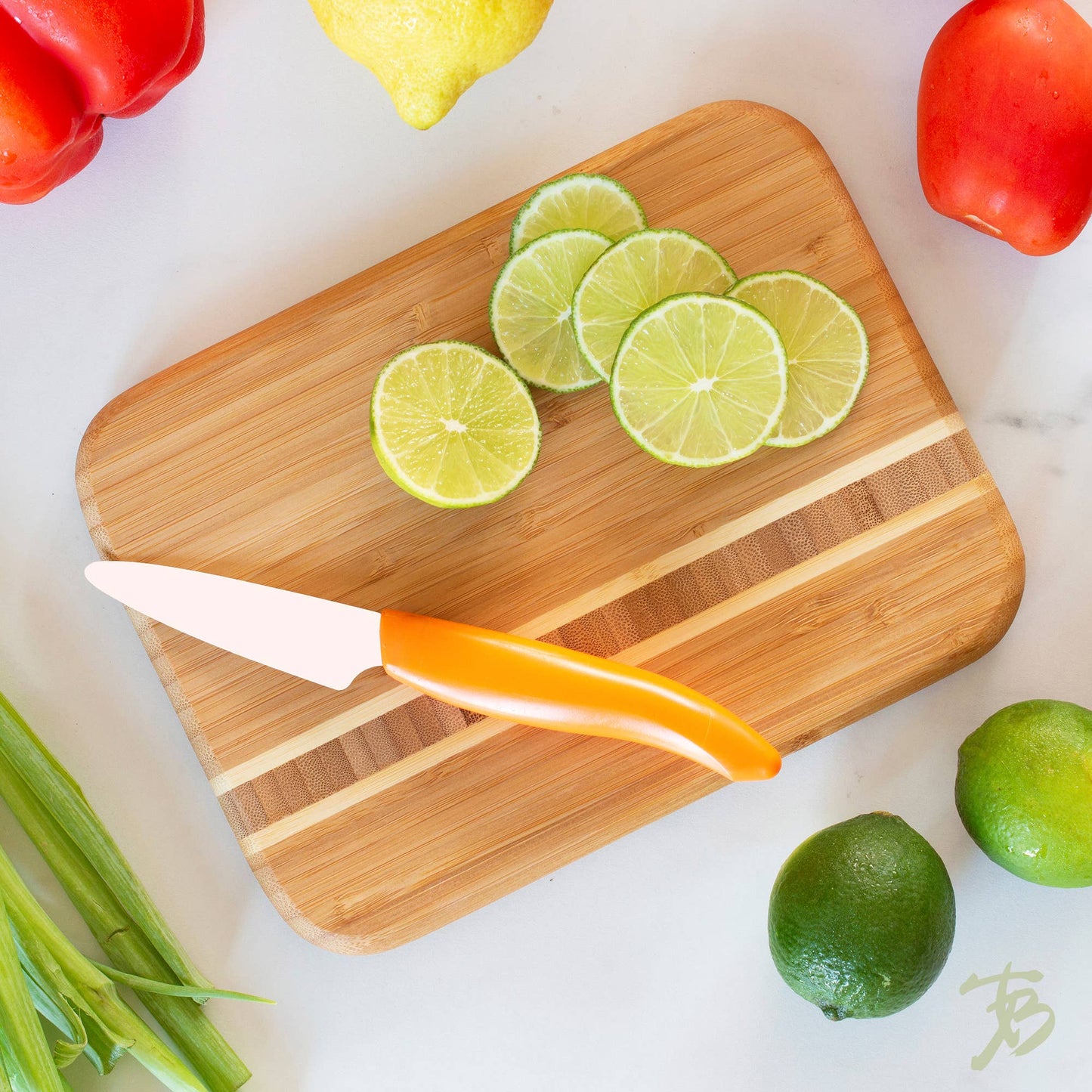 Barbados Bar Board, 9" Bamboo Cutting Board
