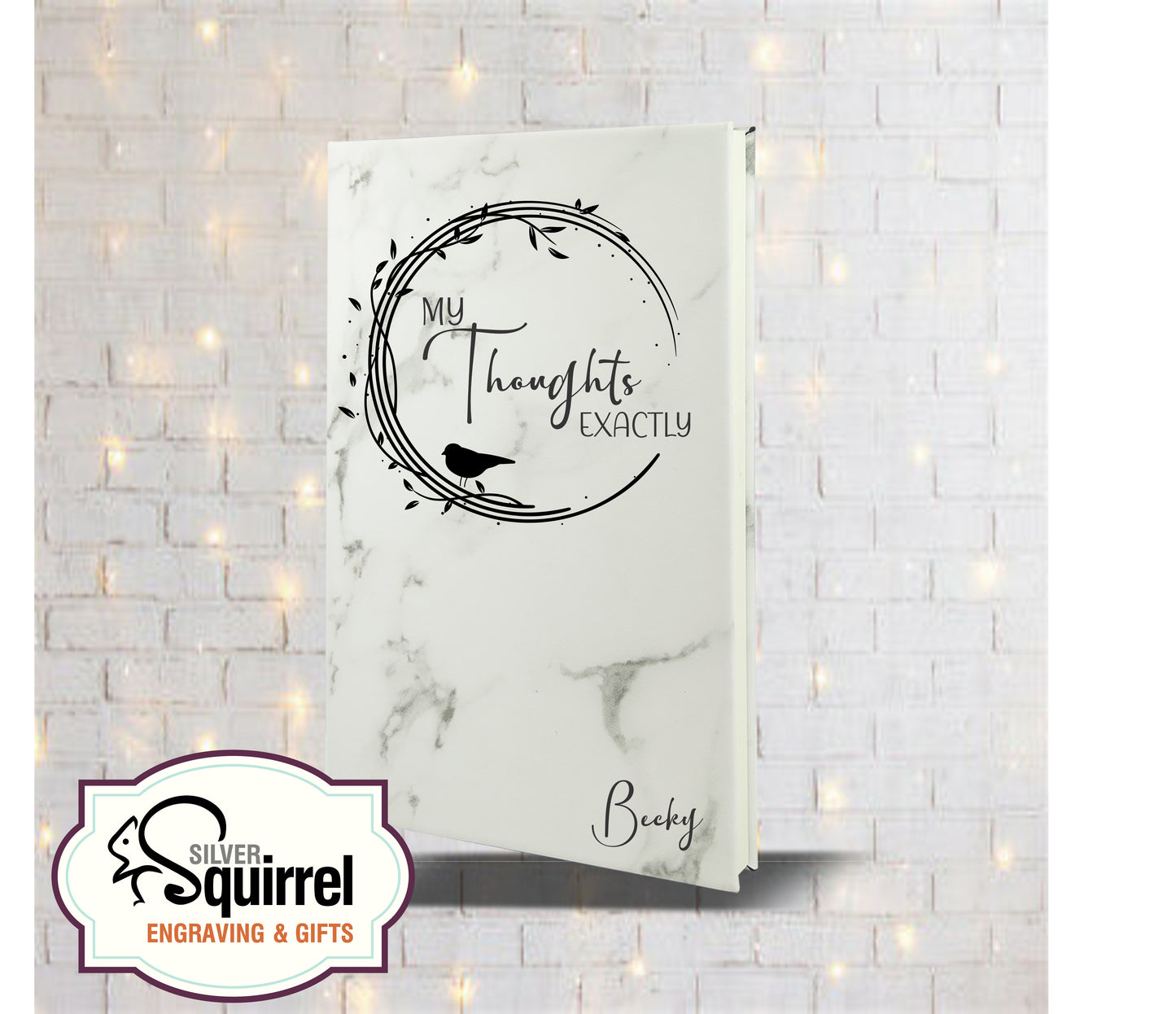Leatherette Journal {My Thoughts Exactly V2}