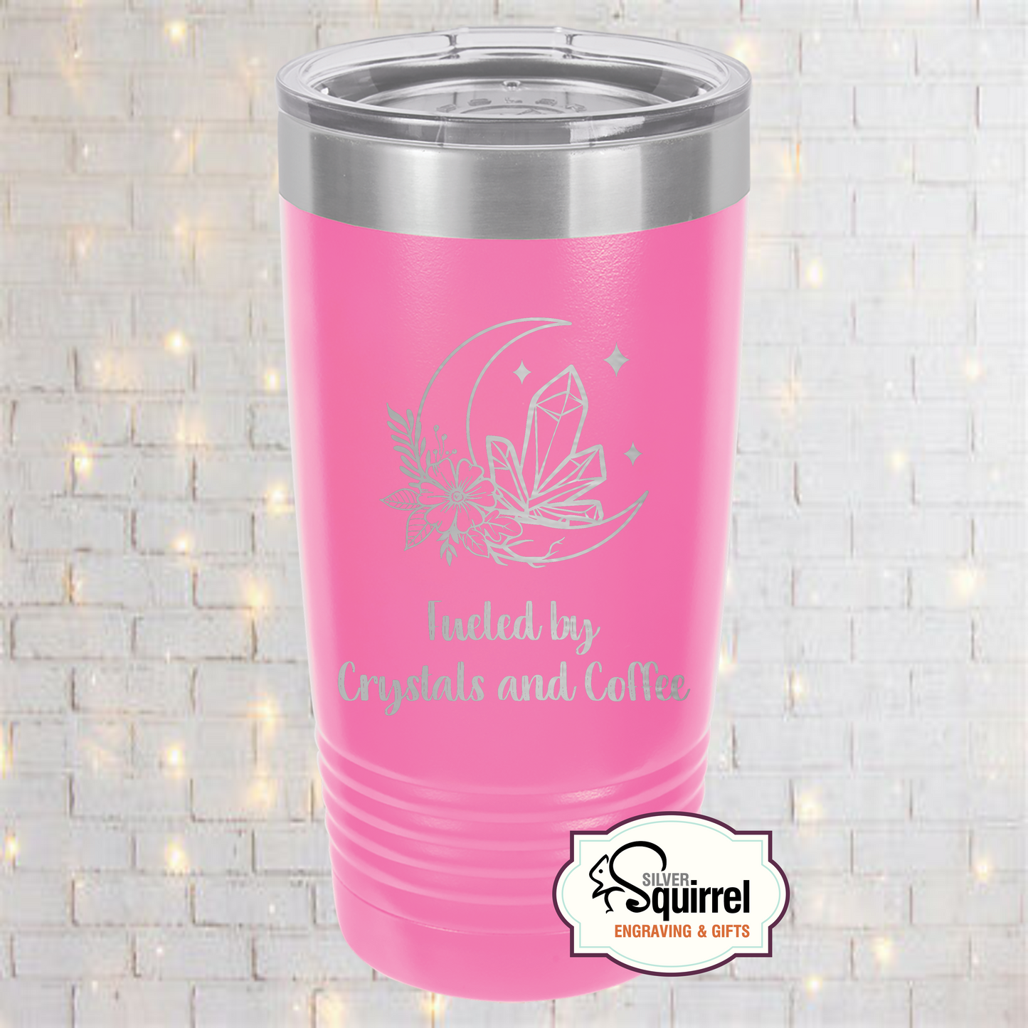 Insulated Tumbler {Fueled by Crystals & Coffee}