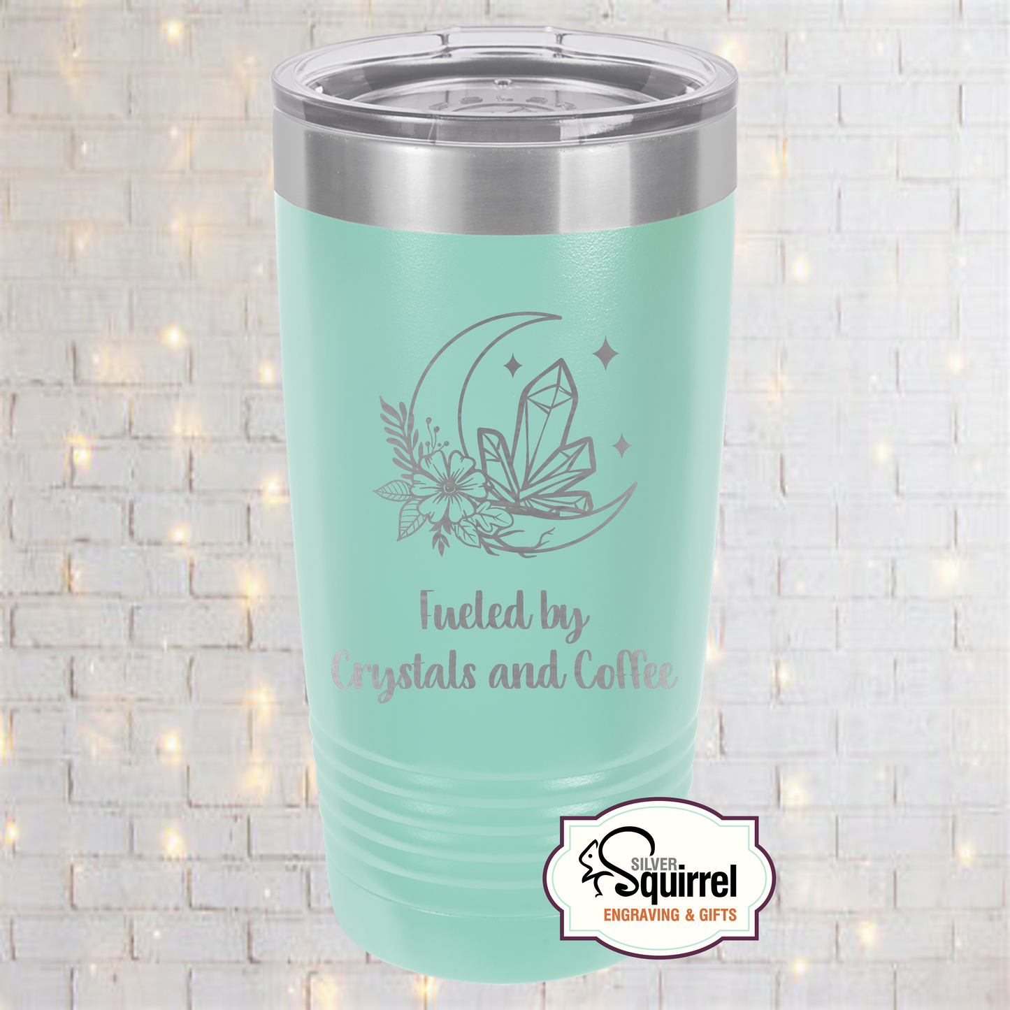Insulated Tumbler {Fueled by Crystals & Coffee}