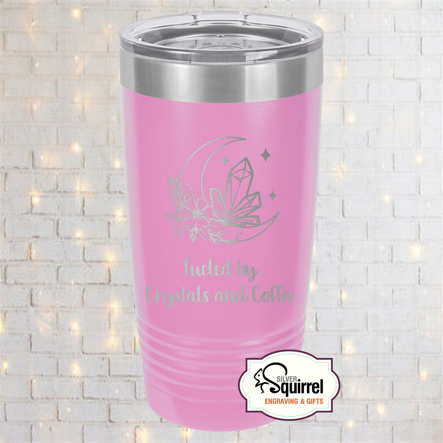 Insulated Tumbler {Fueled by Crystals & Coffee}