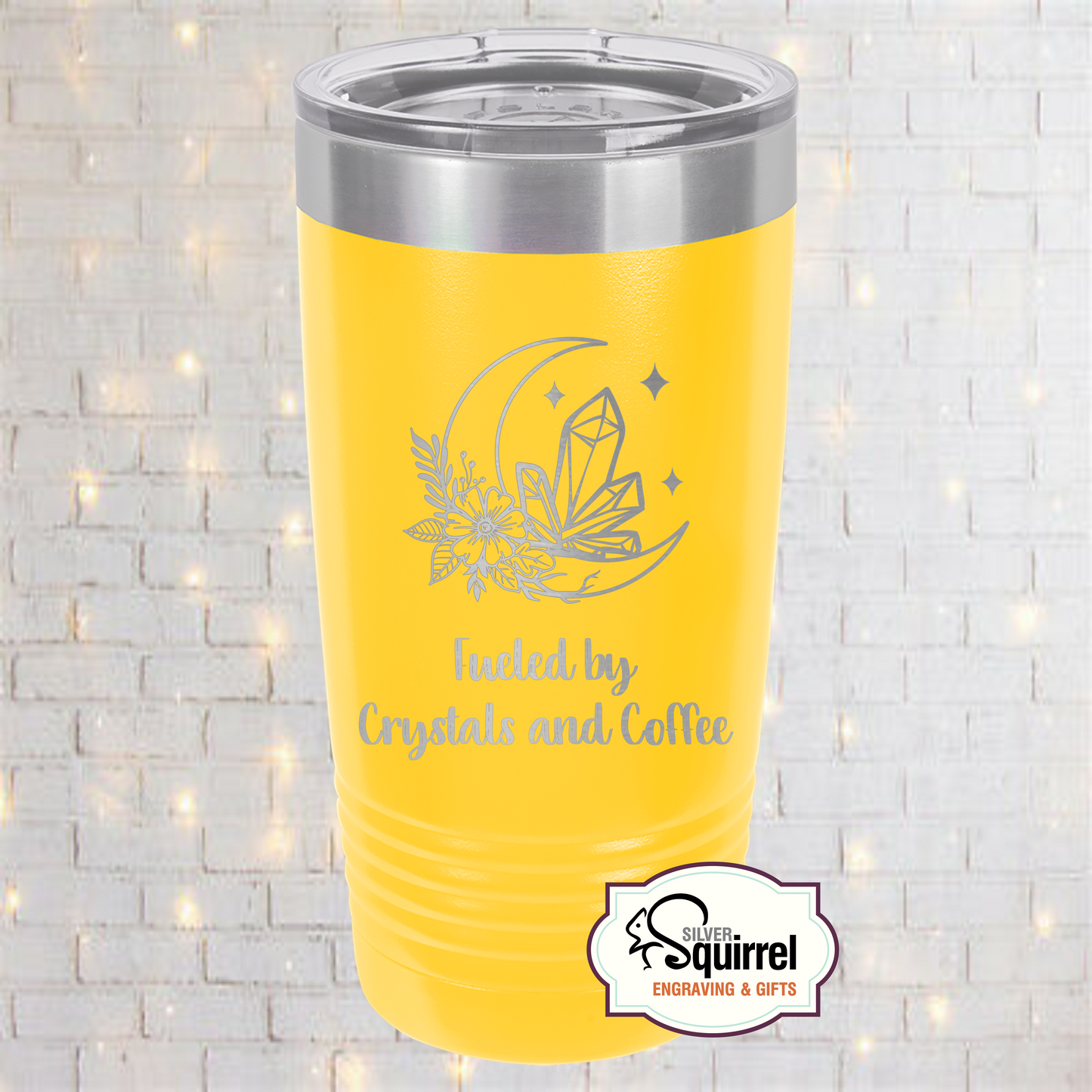 Insulated Tumbler {Fueled by Crystals & Coffee}