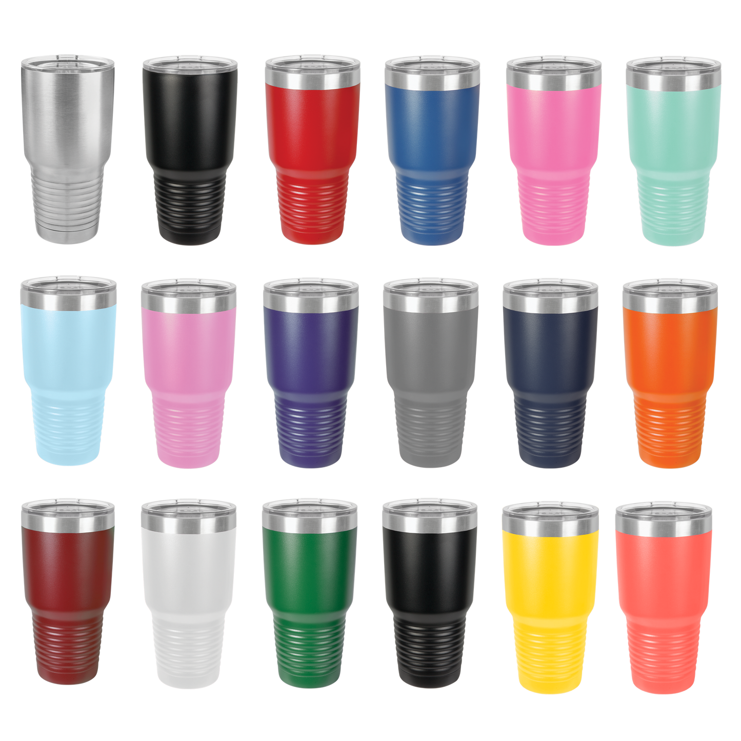Laser Engraved Insulated Tumbler {20 & 30 oz Polar Camel}