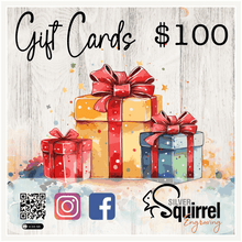 Load image into Gallery viewer, Silver Squirrel Engraving &amp; Gifts Gift Card