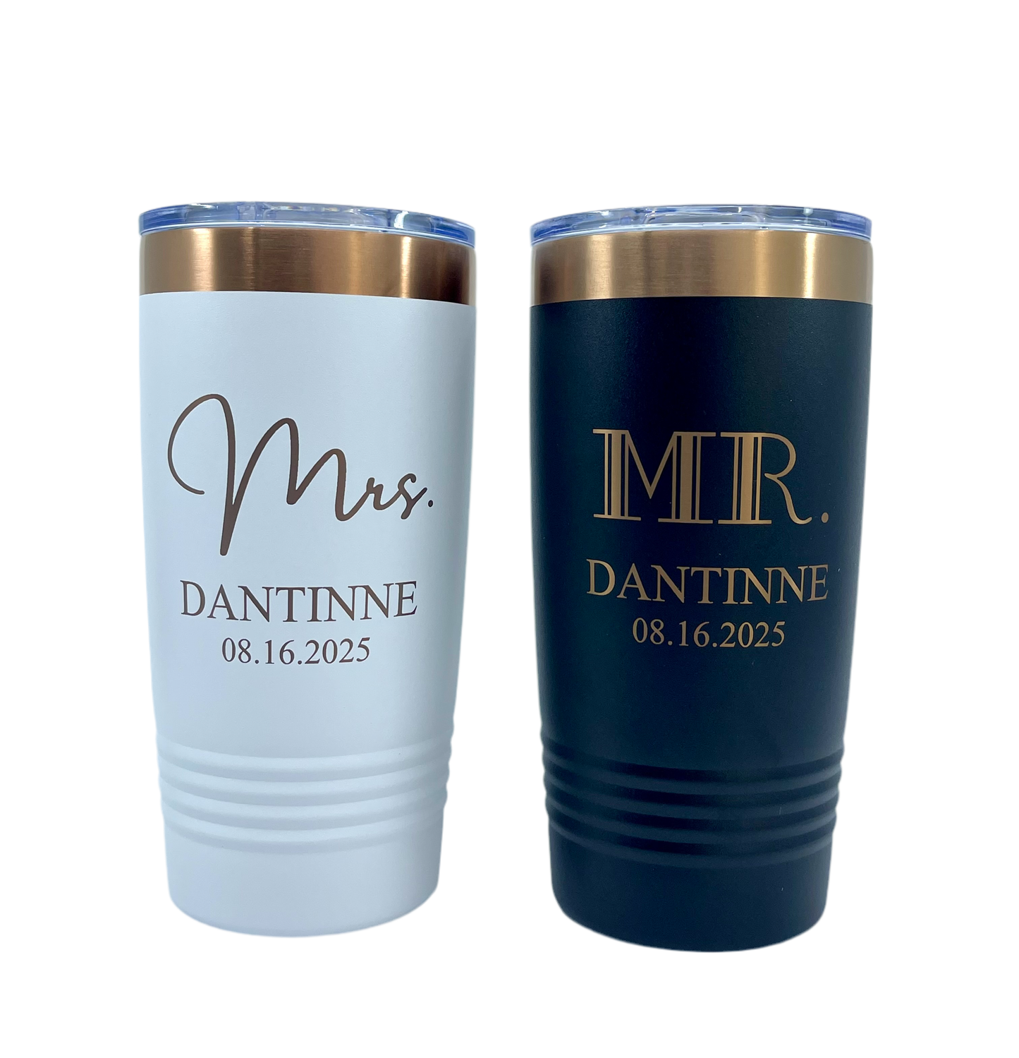 Mr. & Mrs. Insulated Tumbler Set