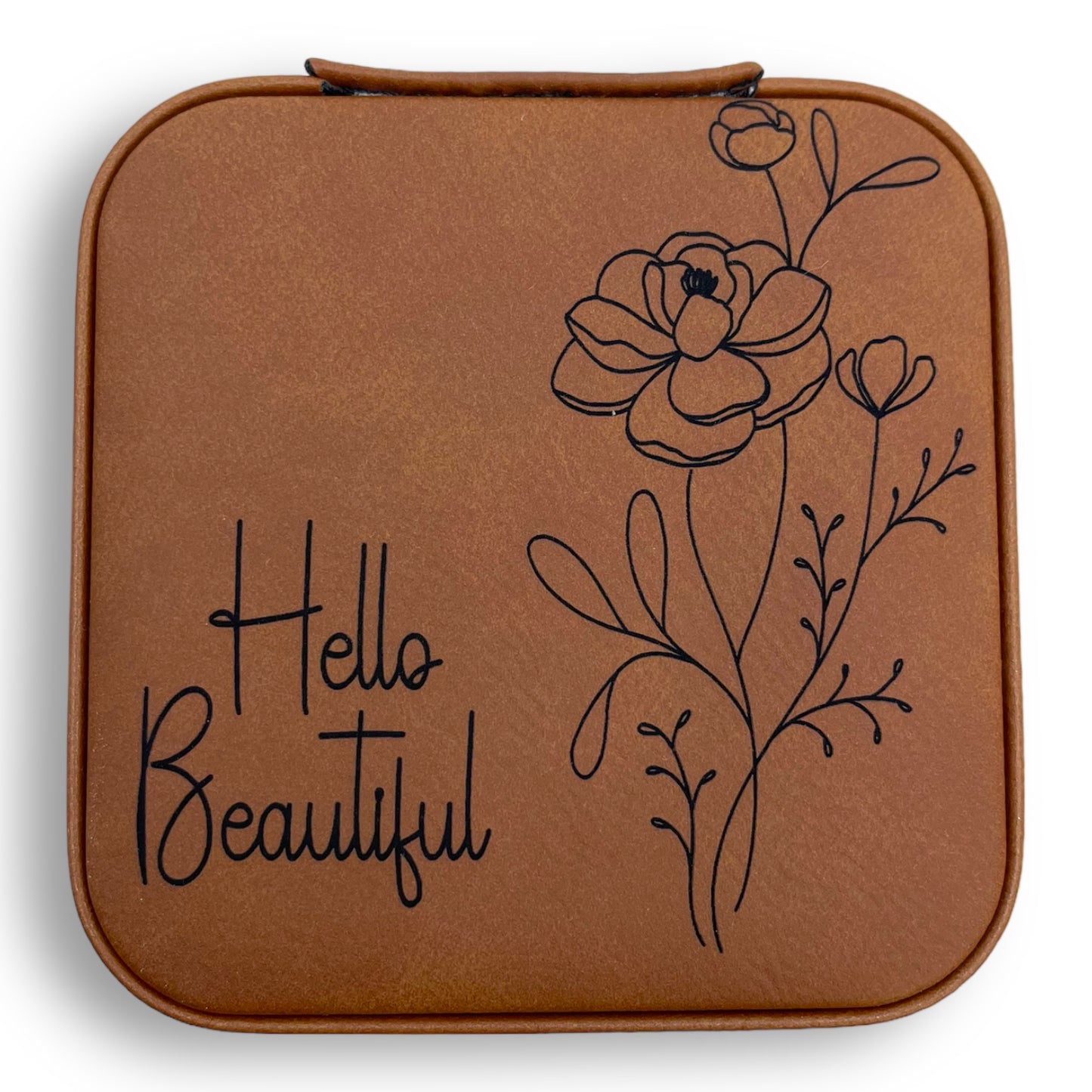 Leatherette Travel Jewelry Box {Hello Beautiful}