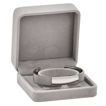 Load image into Gallery viewer, Stainless Steel Meshlike Cuff Bracelet