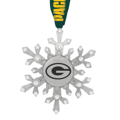 Green Bay Packers Snowflake Collectible Ornament