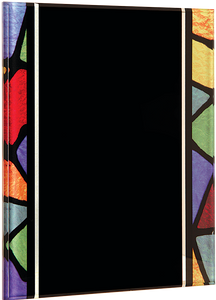 7" x 9" Stained Glass Acrylic Plaque with Hanger