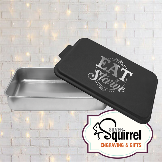 Aluminum Baking Pan {Eat or Starve}