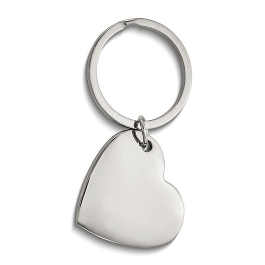 Puffy Heart Keychain