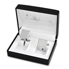 Load image into Gallery viewer, Polished Square Cuff Links