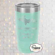 Load image into Gallery viewer, Insulated Tumbler {Upper Goddess Mandala Design}