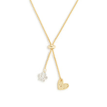 Load image into Gallery viewer, Lariat Charm Necklace {Paw &amp; Heart}