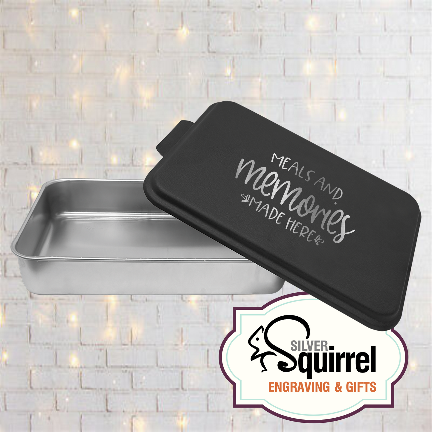 Aluminum Baking Pan {Meals and Memories Made Here}